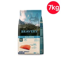 브레이버리 독 연어 어덜트 7kg 그레인프리 강아지사료