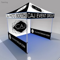 Teanling 야외 텐트 캐노피 맞춤형 로고 텐다 야외 정자 텐트 3x3 전시 텐트 비즈니스 텐트 판매