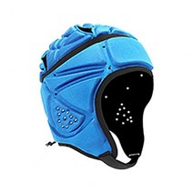 미국 축구 유니폼 럭비저지초경량 편리한 댐핑 기능 헤드 프로텍터 스폰지 축구 헬멧 땀 흡수 사이클링 액, 03 파란