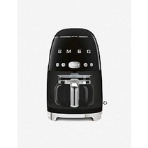 독일제품 SMEG 전자동커피머신 카페 커피 메이커 18/8 스테인리스 Grau, 검은색