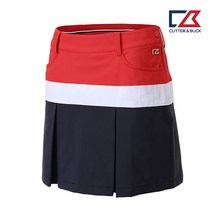 커터앤벅 여성 네이비 기능 배색 큐롯 치마 11-202-205-10