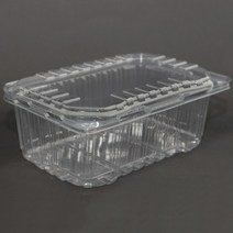 투명 사각 플라스틱 청과용기 과일 포장용기 DA-1900 수입포도1.8kg 자두2kg 150개