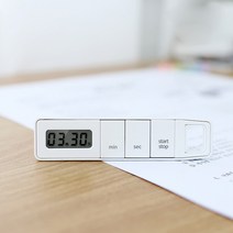 공시생 수능 수험생 공부 스터디 무소음 운동 스톱 스탑 타임 워치 타이머 시간 초 시계, 레드