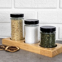 MIR 유리병 일자형 딥캡 9종 글라스보틀 원형 잼병 공병 수제청 보관용기 유리밀폐용기, 500ml, 1개