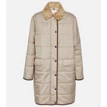Brunello Cucinelli (해운대인더샵)23FW국내 브루넬로 쿠치넬리 Quilted shearling trimmed puffer coat