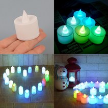건전지양초 LED전자초 LED캔들 LED티라이트