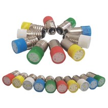 (주)승원전자 LED 꼬마전구 파이롯트램프 6.3V12V24V 교재용 과학교구 판넬표시등 파일럿전구 기동램프, 1개, 9S샤시-12V백색