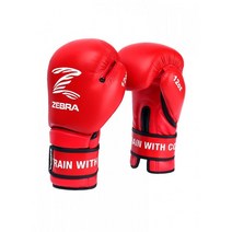 지브라 복싱 글러브 - [ZPEG01] ZEBRA Performance Training Gloves red /권투 킥복싱 무에타이 MMA 종합격투기