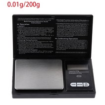 커피 차 고정밀 분말 전자 저울 미니 휴대용 계량 가정용 스케일 Towayer 쥬얼리 골드 밸런스 무게 그램 LCD 포켓 가중 디지털 주방 0.01g, 0.01g-200g
