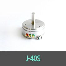 J40S 360도 연속회전 회전각센서 가변저항 VR 볼륨 반고정저항기 포텐셔미터 전위차계 COPAL, 10Kohm