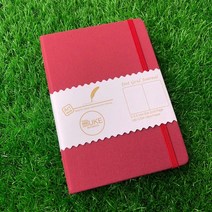 두꺼운 대나무 도트 노트북 스케치북 180gsm 도트 그리드 저널 수채화 스케치북 160 페이지 5x5mm 방수 패브릭 하드 커버, [01] 180Gsm Bamboo Paper, [06] wine red no logo