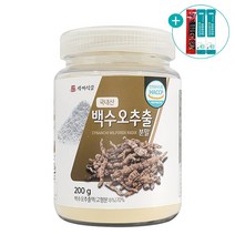 백수오 추출 분말 국내산 HACCP 인증 가루 분말 200g, 1개