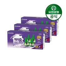 유한양행 해피홈 리퀴드 리필 4입(180일분) 3개, 단품