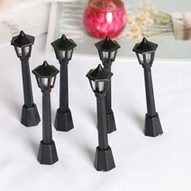 빈티지 미니어처 가로등 화분장식 8cm 3개 유치원정원