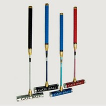 뉴페이스 국산 게이트볼 스틱 대덕 300(3단 가방포함), 적색