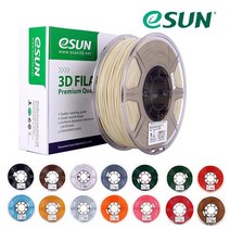 esun 정품 3D 프린터 PLA+필라멘트 1.75mm 1KG, Silver