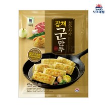 [퀴클리몰] 대림선 철판사각잡채 군만두 800g, 800g x 1개