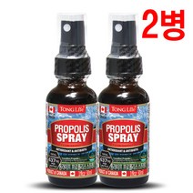 Canada 캐나다정품 통라이프- 플라보노이드637mg- 프로폴리스 스프레이30ml-구강 향균작용 항산화에 도움을줄수있음-2병, 2병