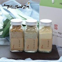 허브나래 천연조미료 명절선물세트 3종 멸치가루90g+다시마가루90g+황태가루70g, 1개