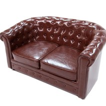 빈티지소파 레트로쇼파 옛날 감성의자 3인용 가죽 엔틱, 3인용 오프화이트 테크니컬 천