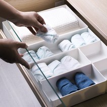 서랍 정리 칸막이 파티션 정리함 악세사리트레이 4종, 대형