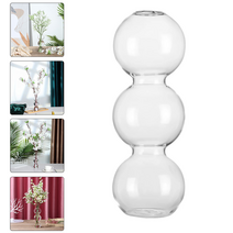 꽃병 생화 조화 화병 Vase Flower Arrangement B 방꾸미기 데코 소품, 01 Transparent Color