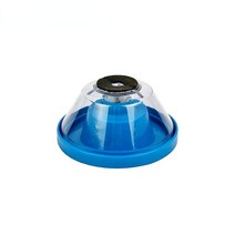 목공집진기 전기 망치 먼지 커버 그릇 모양 미끄럼 방지 수집기 재사용 가능한 가정용 전원 목공 도구 액세서리, 푸른