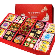 제주 감귤 한과 기본 선물세트 추석 선물 명절 부모님 단체 답례품 간식 전통 과자 유과
