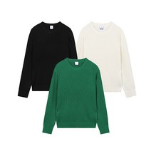 지이크 지이크 울 혼방 립 베이직 니트 3color