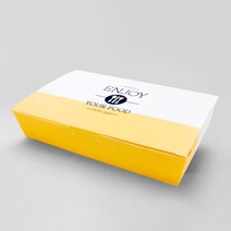 장원패키지 종이도시락 도시락3호 엔조이(ENJOY), 600매(매당 173원)