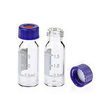 ALWSCI 2ml 9mm HPLC Vial Clear Autosampler Vial 1.8ml BorosiliGlass Sample Vial with Graduation 9, 12*32mm