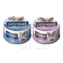 사조 러브잇 블랙라벨 고양이 간식캔 160g ( 멸치 + 연어&헤어볼 ) 각 3개씩 총 6개, 멸치 3개 + 연어&헤어볼 3개