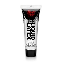 Liquid Latex by Fright Fest - 12ml sfx makeup great with fake blood stage blood scar wax spirit gum
