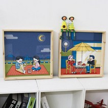 꾸밈데코_월데코벽걸이액자_사각우드액자액자같이마시는술(pf557)_홈갤러리디자인액자홈데코소품, 1.회식