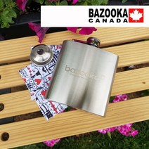 캐나다 힙플라스크 스텐 양주병 깔대기 면클리너 포켓 술병, 스텐양주병 깔대기 면클리너, 1개