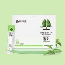 유비무환 정화 기관지 목 건강 폐에 좋은 음식 천문동 도라지 인삼 환, 정화 1박스(25포)