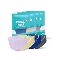 국내산_퓨어핏 3D 컬러마스크 대형 50매, 국내산_퓨어핏 3D 컬러마스크 대형 50매_네이비