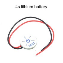 Led 레벨메타 오디오디스플레이 LED조명 1 2 3 4 5 6 7 리튬 배터리 용량 테스트 전력 레벨 표시기 전동 공구 충전 용 조명 디스플레이, 없음, 4S For Lithium