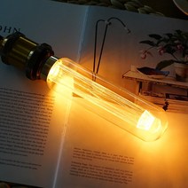 LED 레이저 에디슨 전구 T30 2.5W 투명유리 카페전구 인테리어램프, IN 전구색