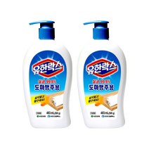 유한락스 도마 행주용 세제, 483ml, 2개