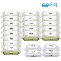 [손세정 증정]순수데이 새롭게 아기 물티슈 80매 18팩+손세정티슈 4팩 두꺼운 안전한 도톰한, 단품