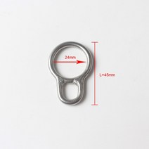 카이트서핑 QR 치킨 루프와 연결되는 안전 링 1 개, [01] 1pc