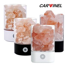 카비넬 히말라야 암염(소금) 램프 무드등, 선택:M2원형 화이트