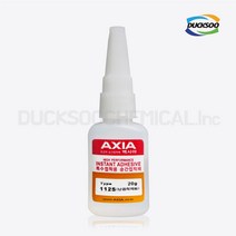 K_엑시아 난접착 순간접착제 112S AXIA _20g 산업용, 단품, 단품