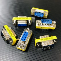 DB9 미니젠더체인저 Mini Gender Changer 시리얼 9핀 아답터 커넥터 터미널, DB9 미니젠더체인저 (M-F/수-암), DB9 미니젠더체인저 (M-F/수-암