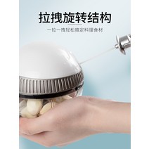 채소다지기 민서기 고기분쇄기 마늘분쇄기 일본 재팬 가정용 고기 분쇄기 생강과 마늘 수동 작은 사수기 여러가지 다기능 먹거리 트위스트 야채 아티팩트, [01] 클리어 (마늘 으깨기)