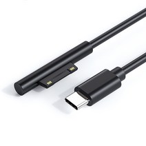 1.5m USB c형 전원 공급 장치 어댑터 65W 15V 3A PD 마이크로 소프트 서피스 프로 7/6/5/4/3 북/북 2 용, 한개옵션0