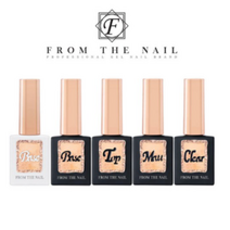 프롬더네일 기초젤 4종 거머리탑 거머리베이스 매트탑 클리어젤/컬러 셀프 젤네일재료, 논와이프 거머리베이스젤