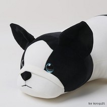 푸른눈 프렌치 독 불독 애착인형 토이웍스 강아지인형 프랜치 장난감, 단품