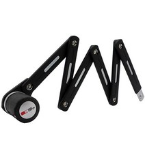 필모리스 MSL-001 6관절락 자전거 자물쇠 열쇠 키, 화이트